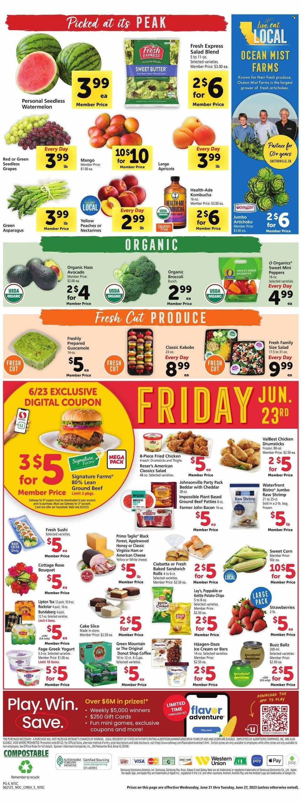 Safeway ad - 06/21/2023 - 06/27/2023. Page 4