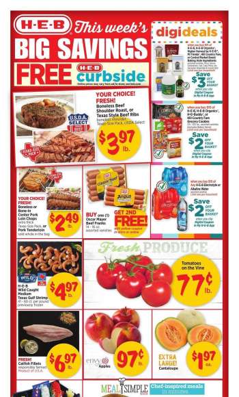H-E-B Flyer - 06/21/2023 - 06/27/2023.