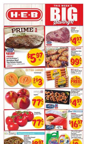 H-E-B Flyer - 06/21/2023 - 06/27/2023.