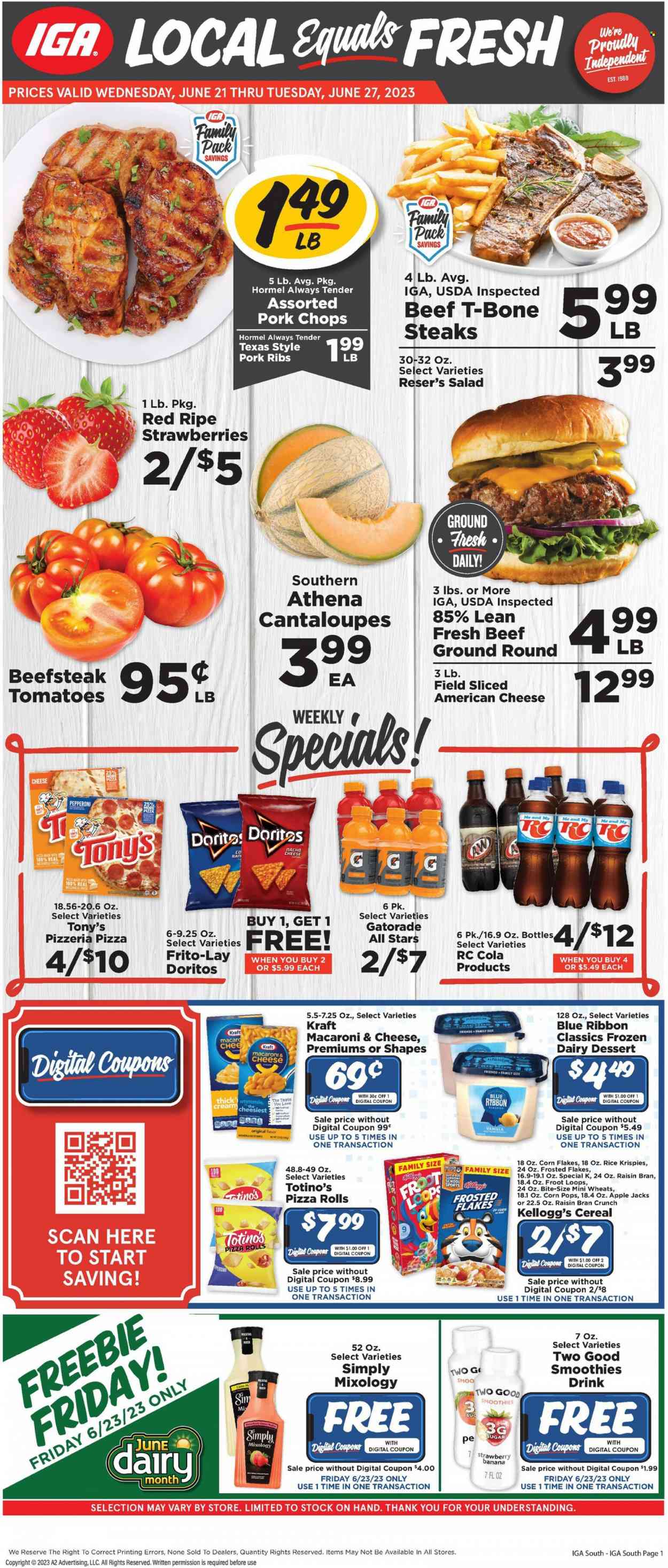 IGA ad - 06/21/2023 - 06/27/2023. Page 1