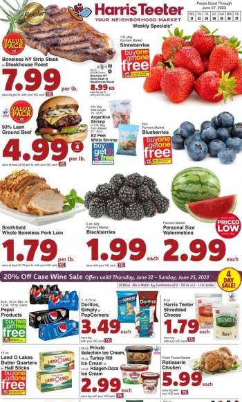 Harris Teeter Flyer - 06/21/2023 - 06/27/2023.