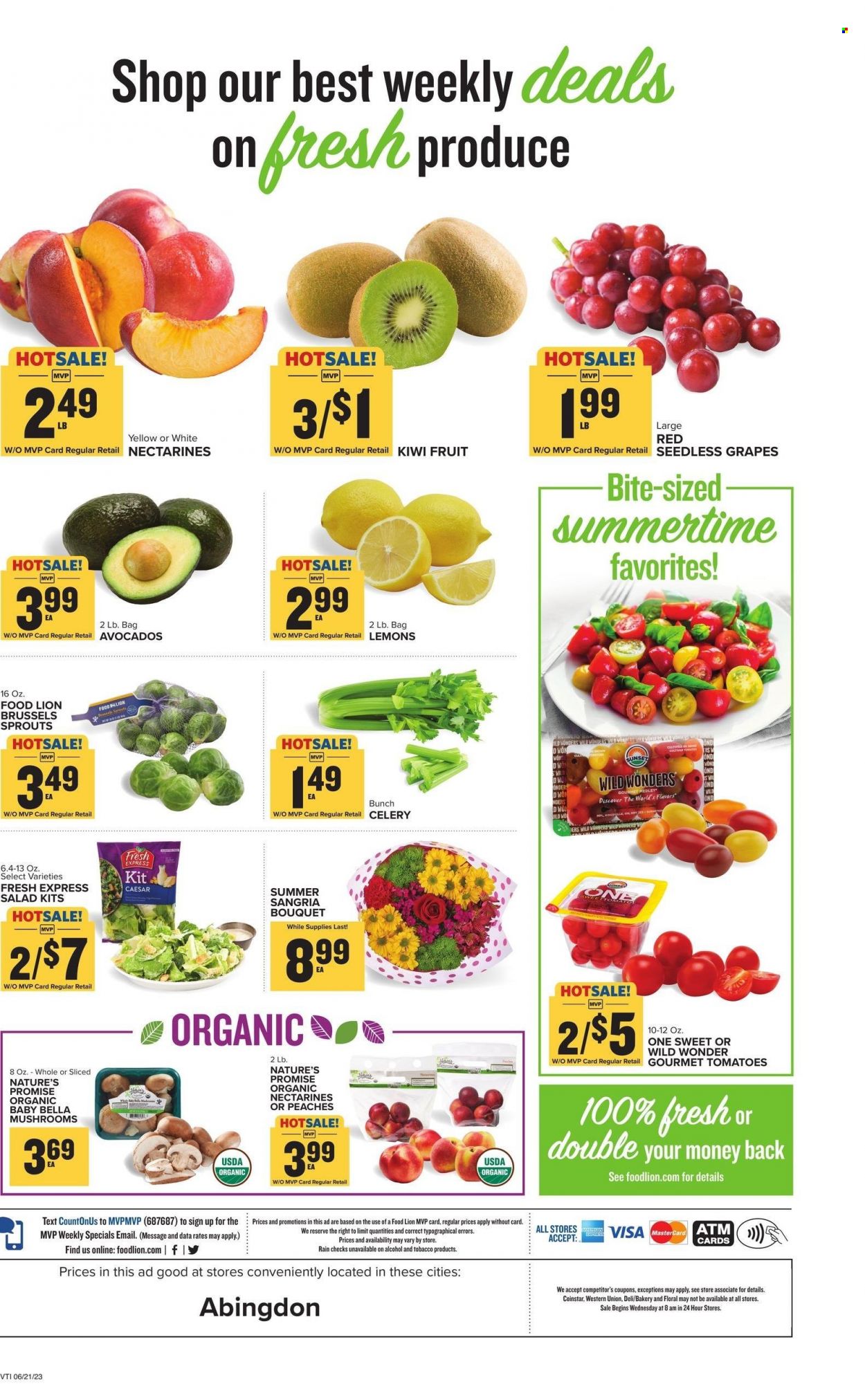 Food Lion ad - 06/21/2023 - 06/27/2023. Page 6