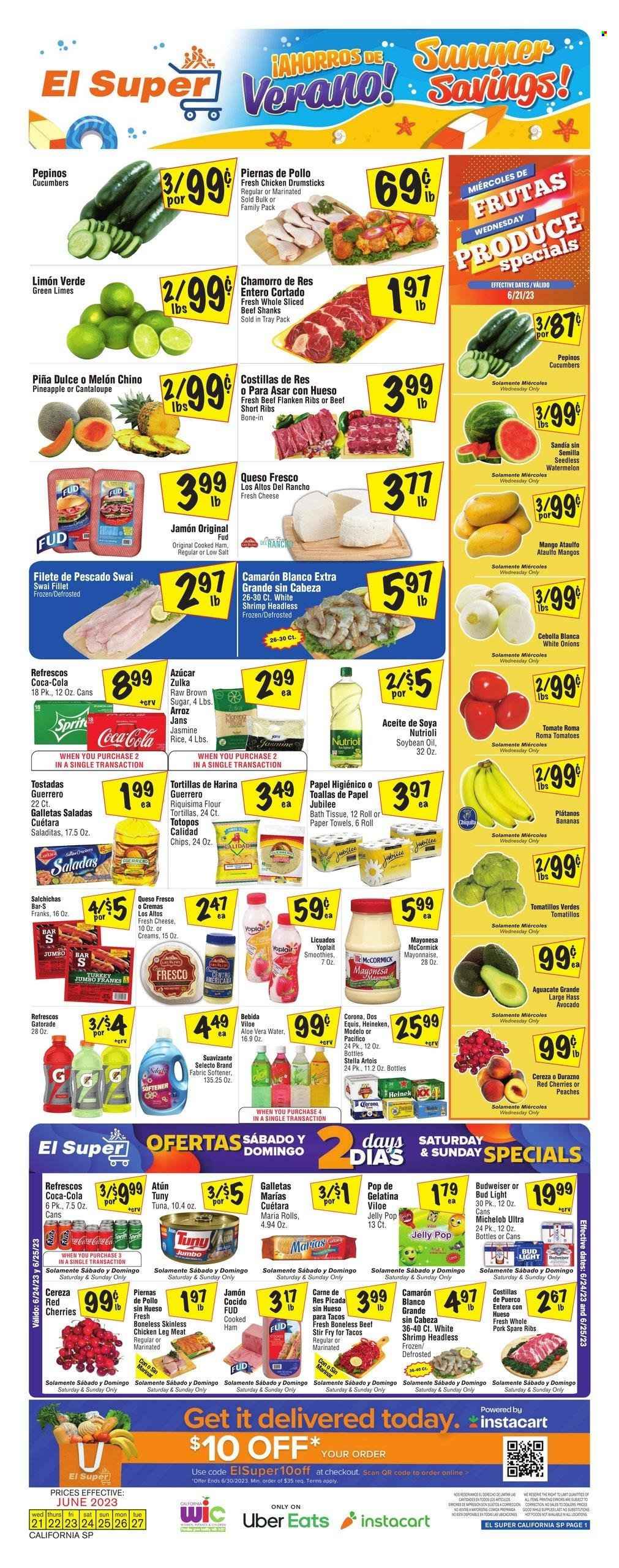 El Super ad - 06/21/2023 - 06/27/2023. Page 1