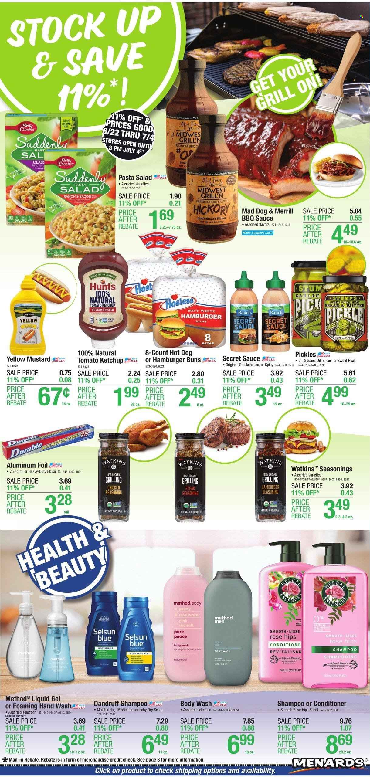 Menards ad - 06/21/2023 - 07/04/2023. Page 1