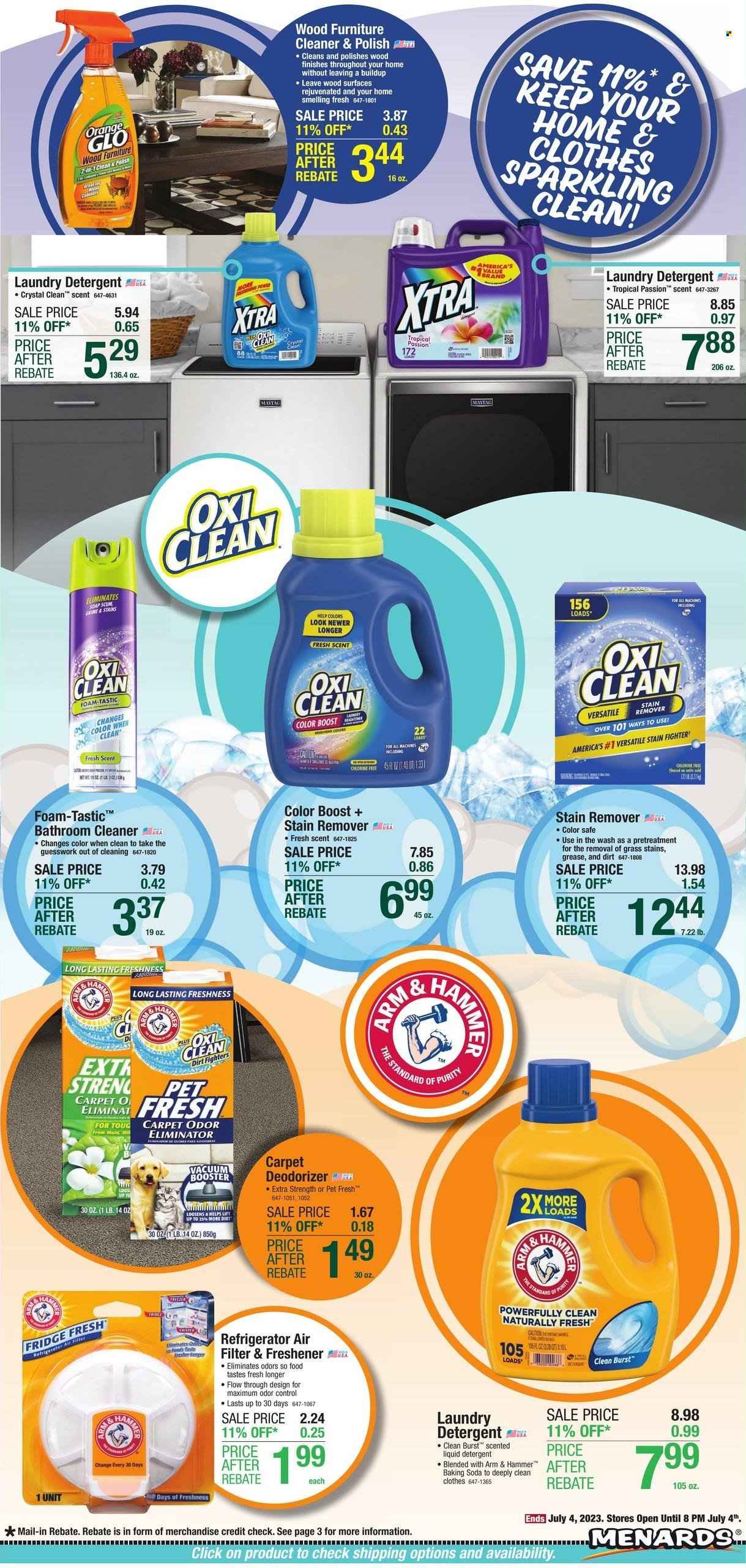 Menards ad - 06/21/2023 - 07/04/2023. Page 4