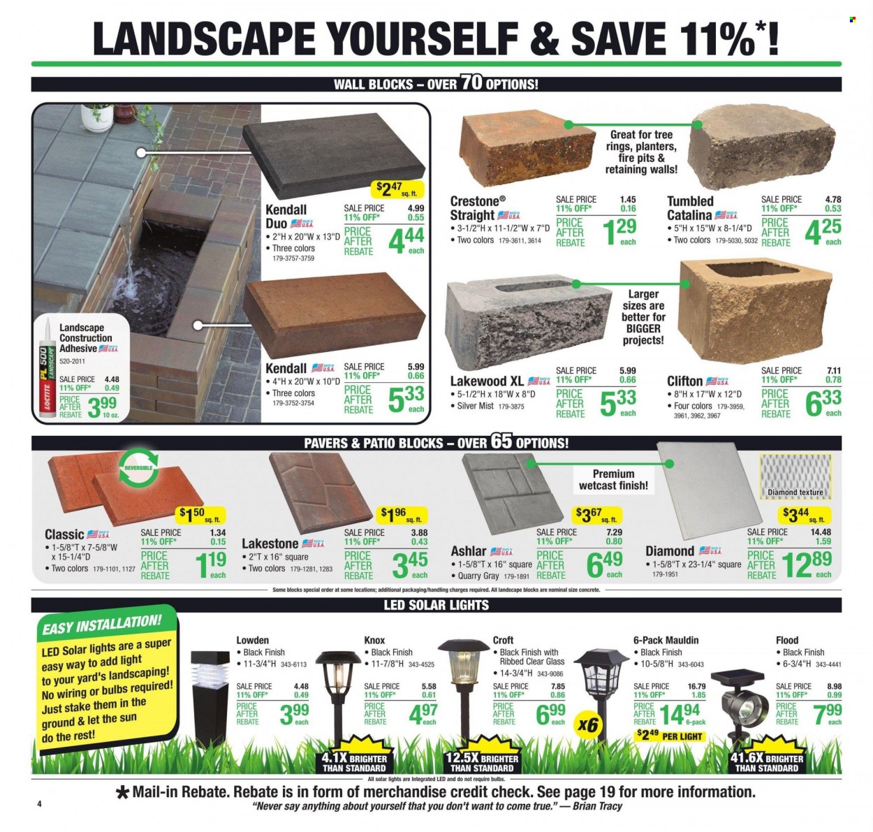 Menards ad - 06/21/2023 - 07/04/2023. Page 7