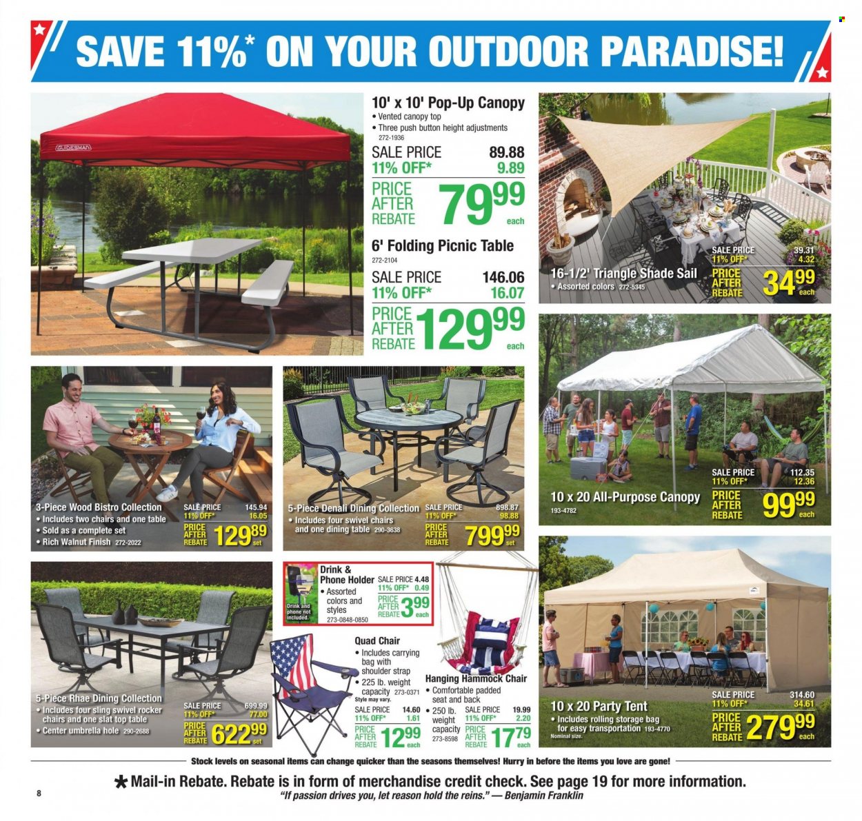 Menards ad - 06/21/2023 - 07/04/2023. Page 18