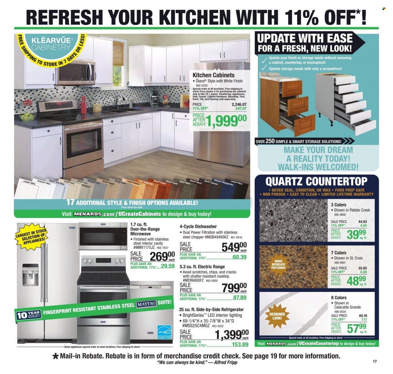 Menards ad - 06/21/2023 - 07/04/2023. Page 31