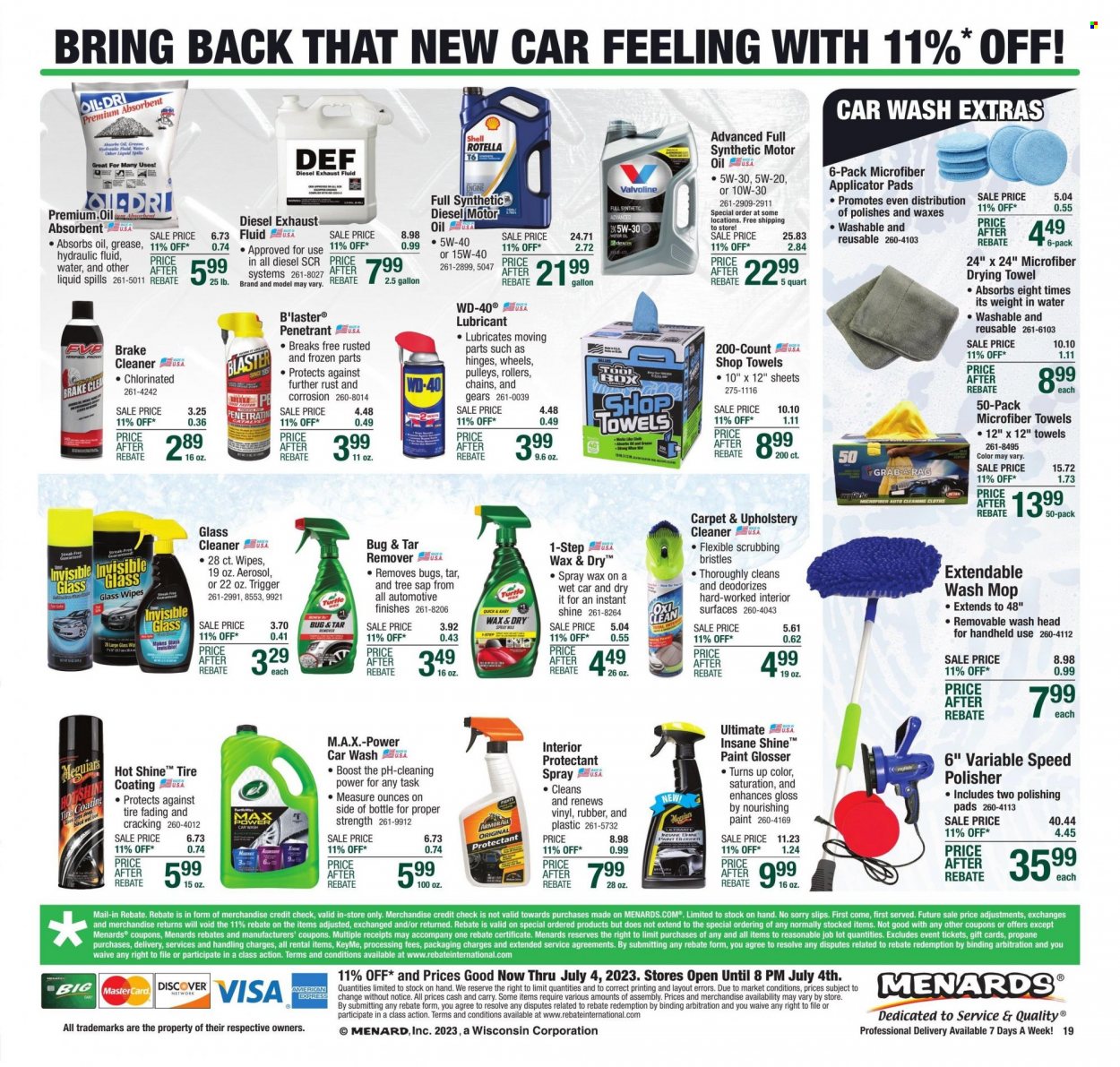 Menards ad - 06/21/2023 - 07/04/2023. Page 34