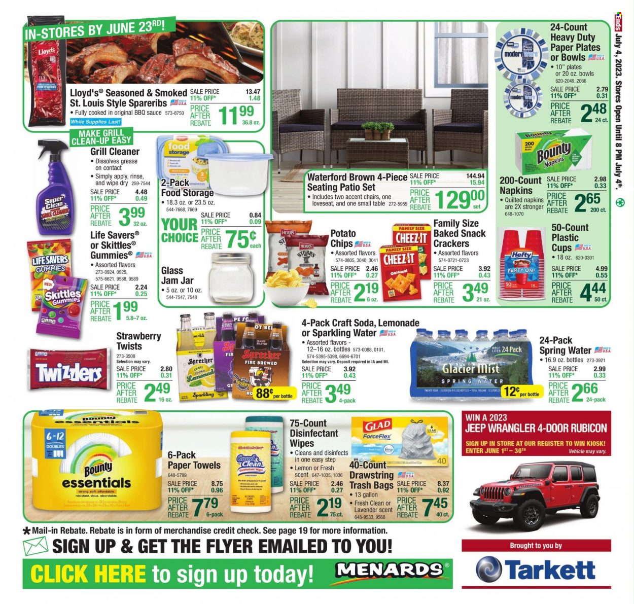 Menards ad - 06/21/2023 - 07/04/2023. Page 35