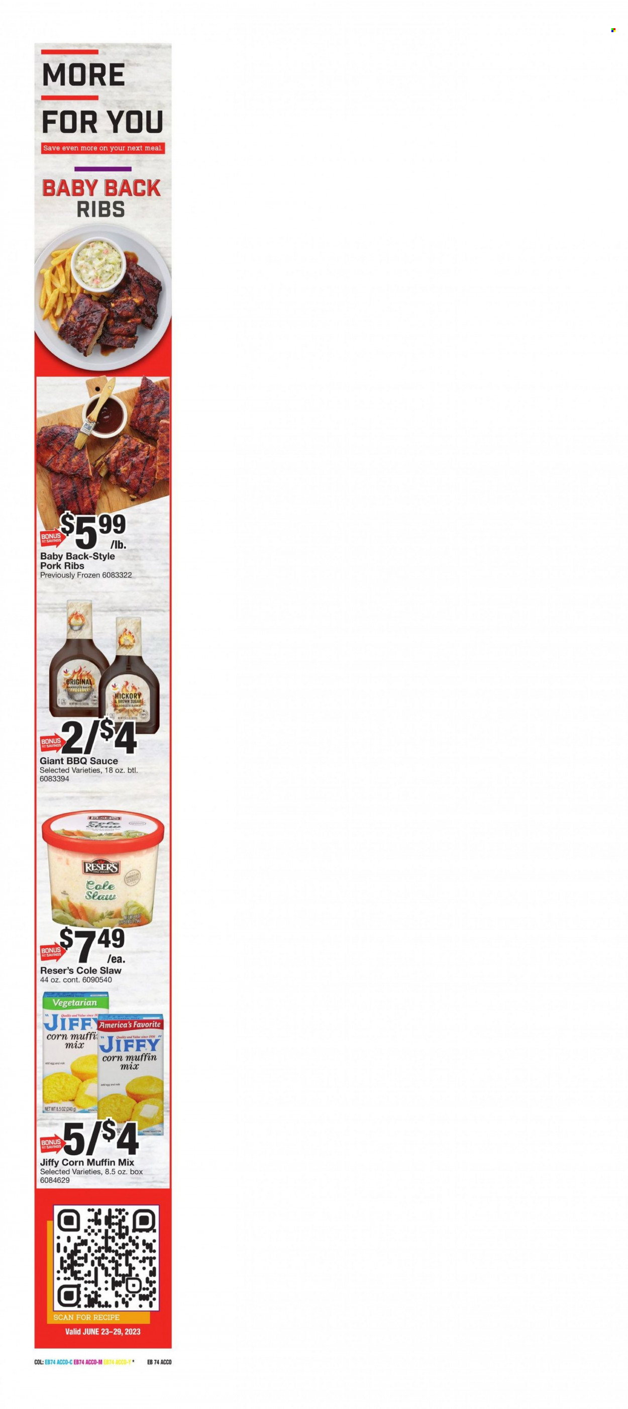 Giant Food ad - 06/23/2023 - 06/29/2023. Page 4