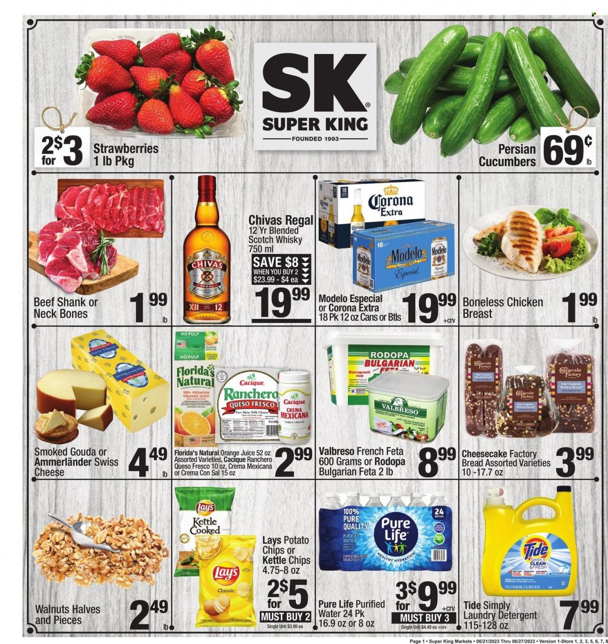 Super King Markets ad - 06/21/2023 - 06/27/2023. Page 1