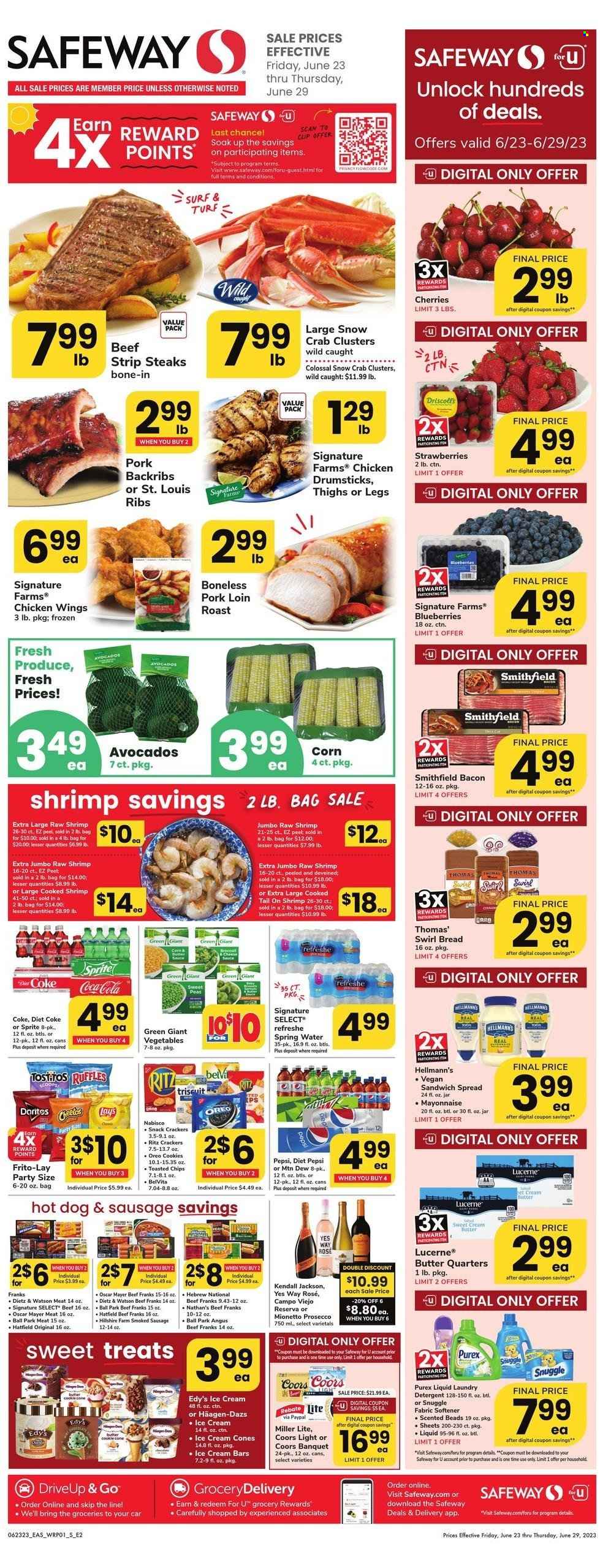 Safeway ad - 06/23/2023 - 06/29/2023. Page 1