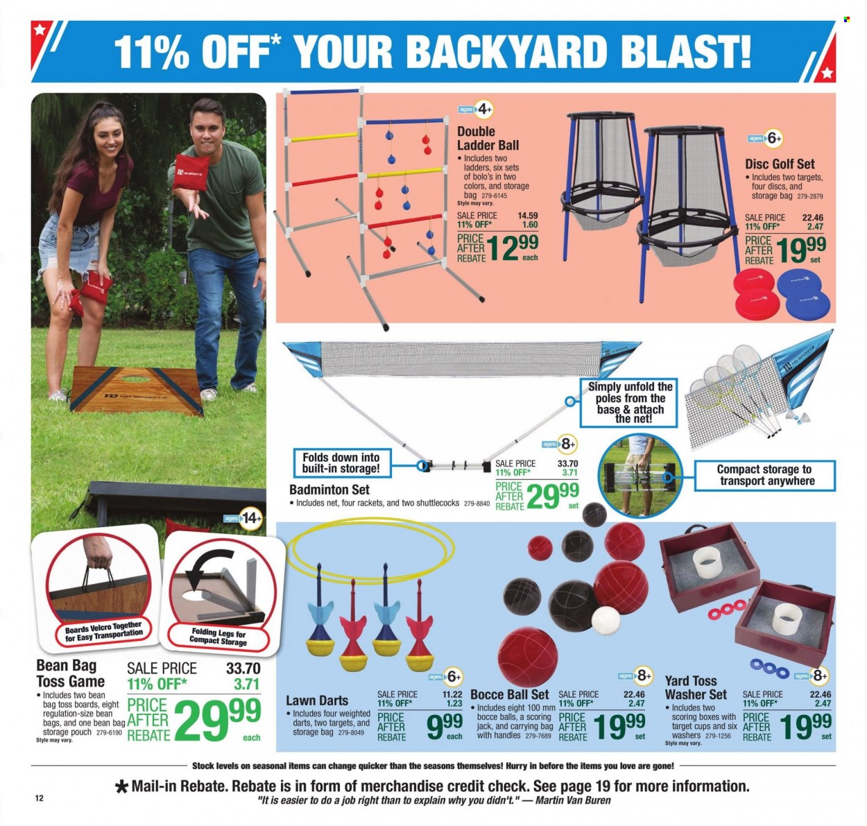 Menards ad - 06/22/2023 - 07/04/2023. Page 24
