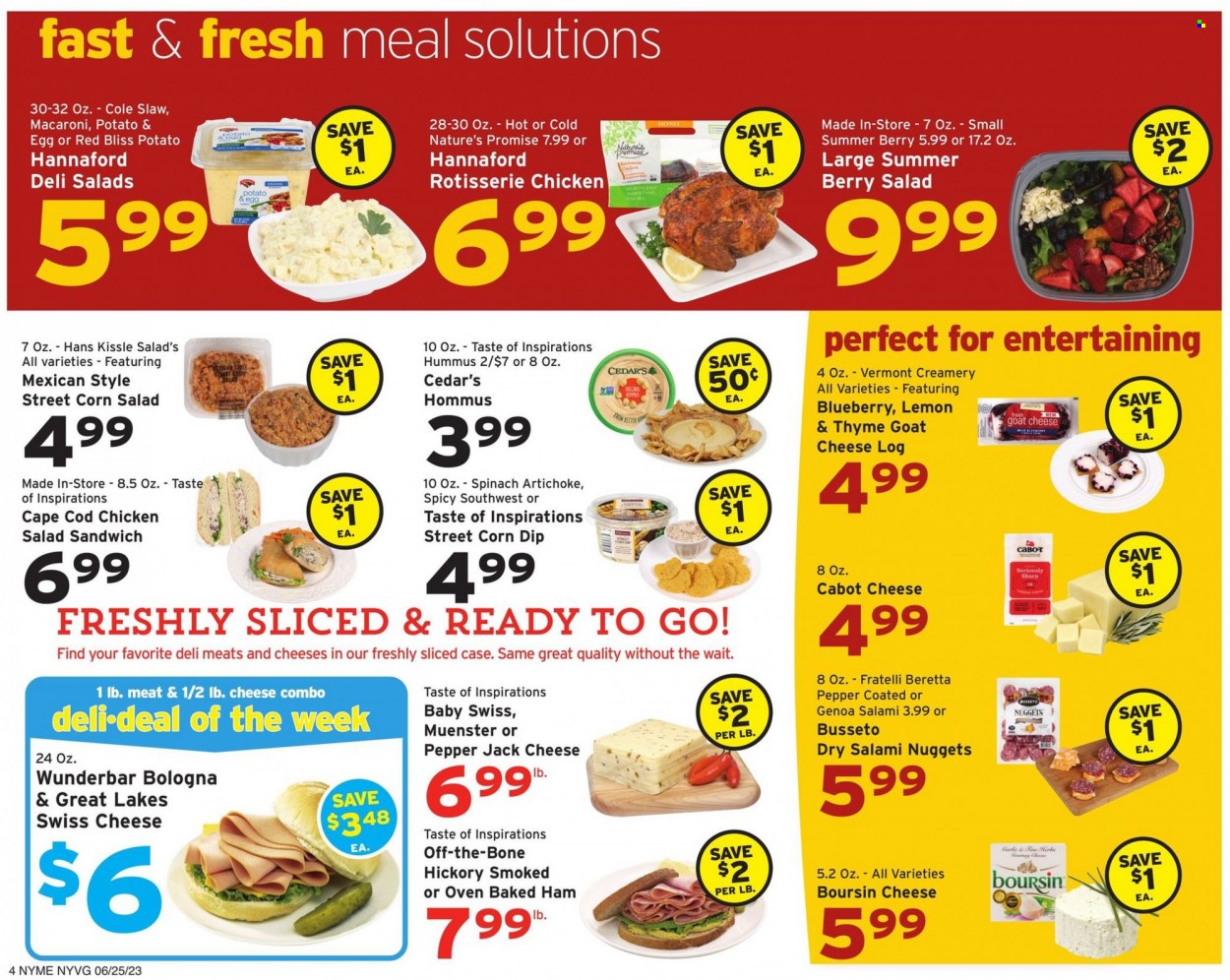 Hannaford ad - 06/25/2023 - 07/01/2023. Page 4
