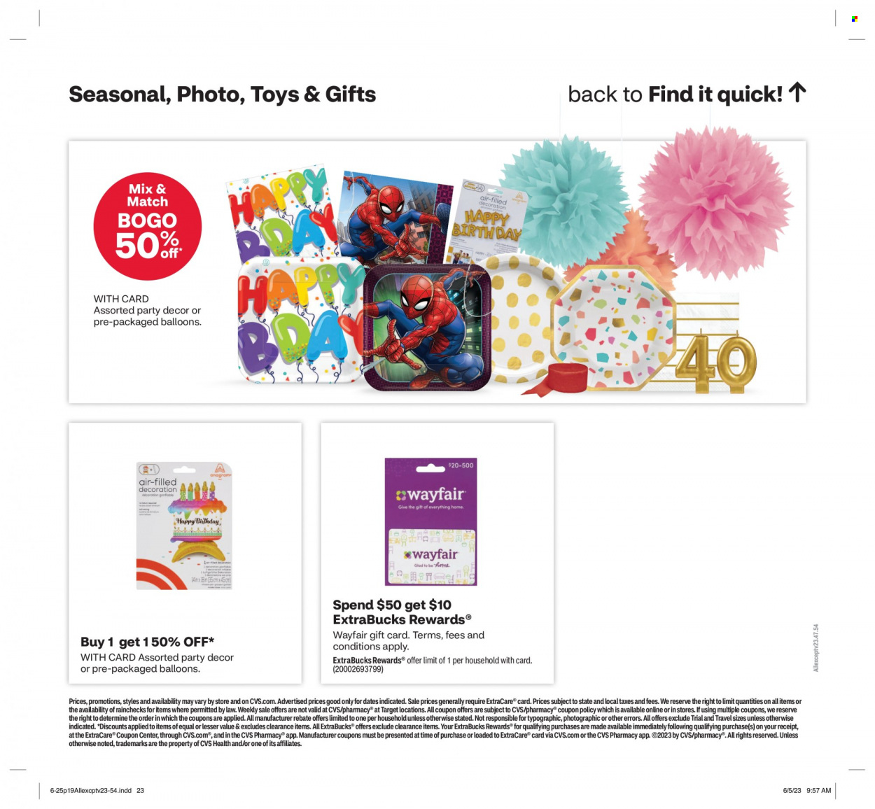 CVS Pharmacy ad - 06/25/2023 - 07/01/2023. Page 19