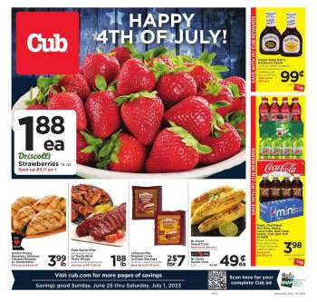 Cub Foods Flyer - 06/25/2023 - 07/01/2023.