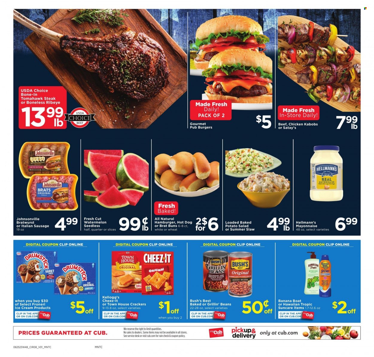 Cub Foods ad - 06/25/2023 - 07/01/2023. Page 2