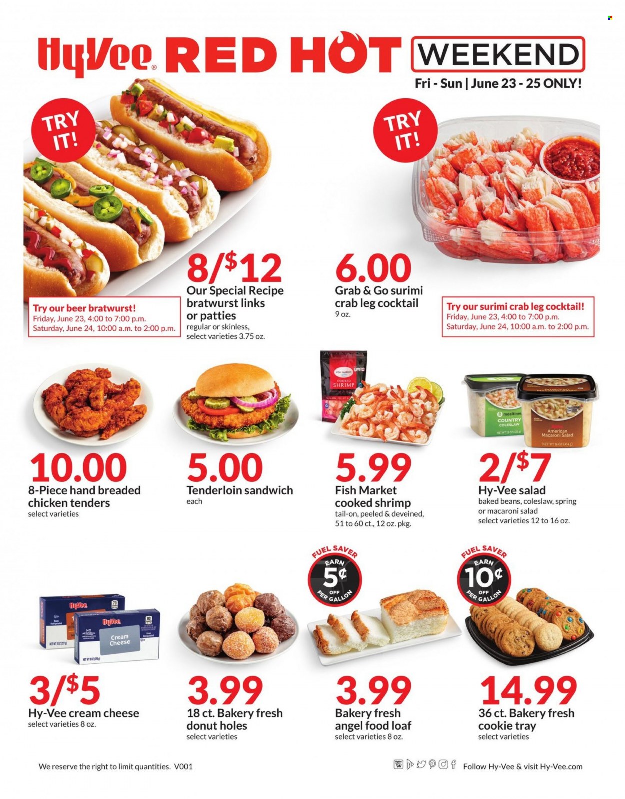 Hy-Vee ad - 06/23/2023 - 06/25/2023. Page 2