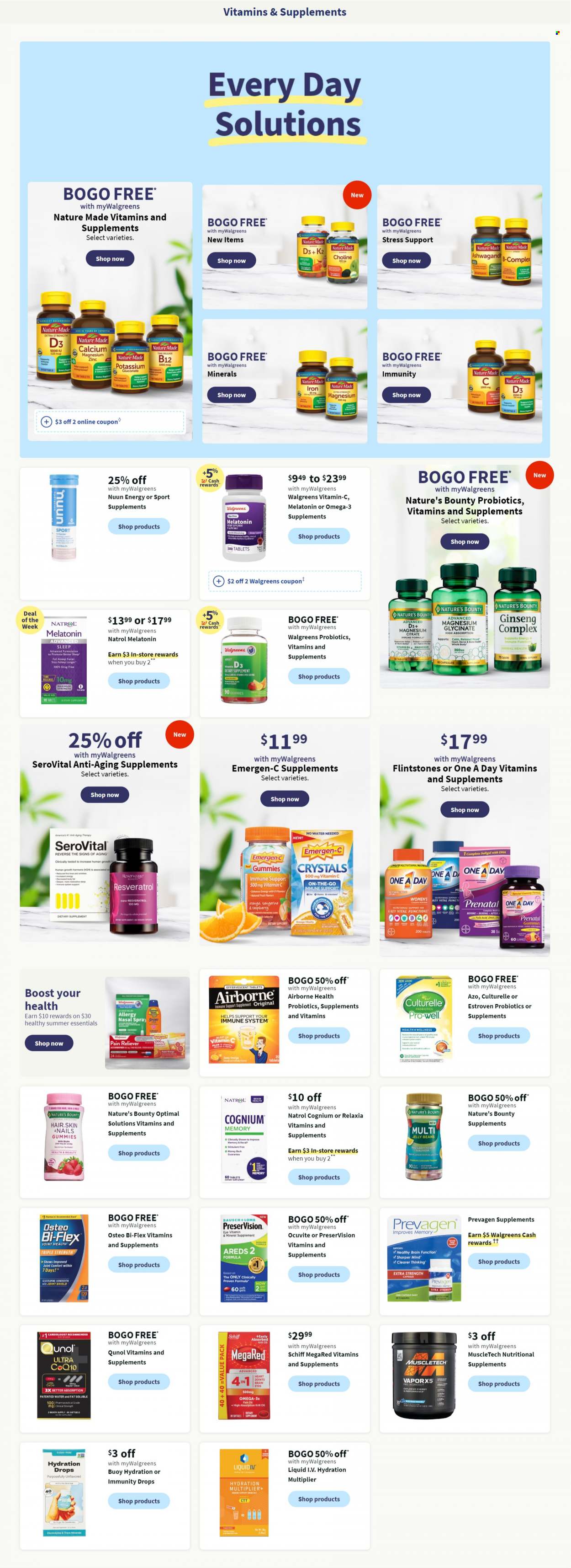 Walgreens ad - 06/25/2023 - 07/01/2023. Page 2