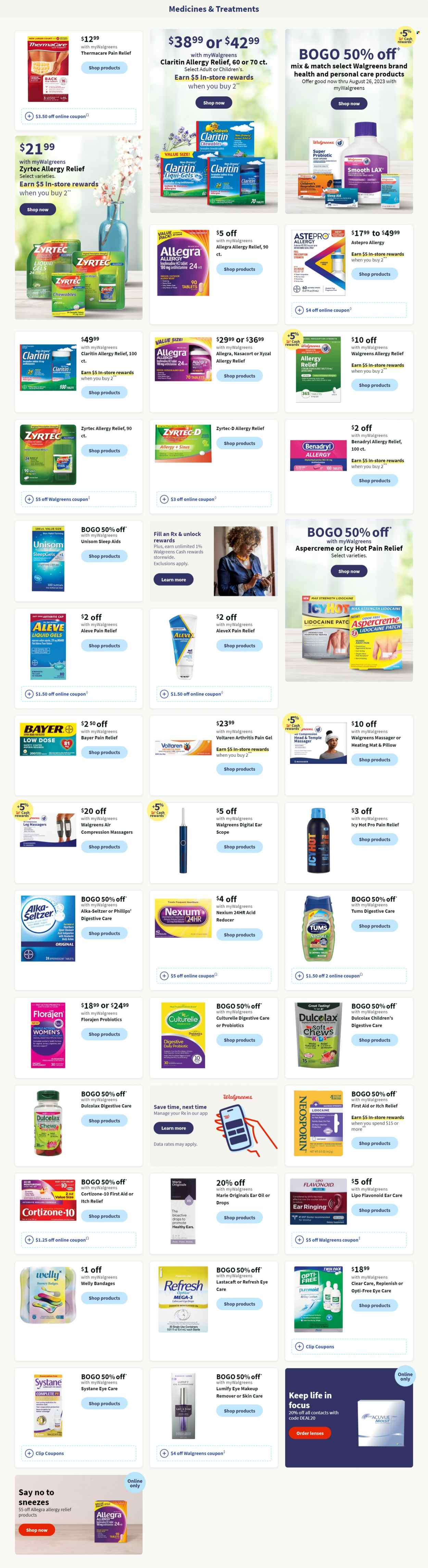 Walgreens ad - 06/25/2023 - 07/01/2023. Page 3