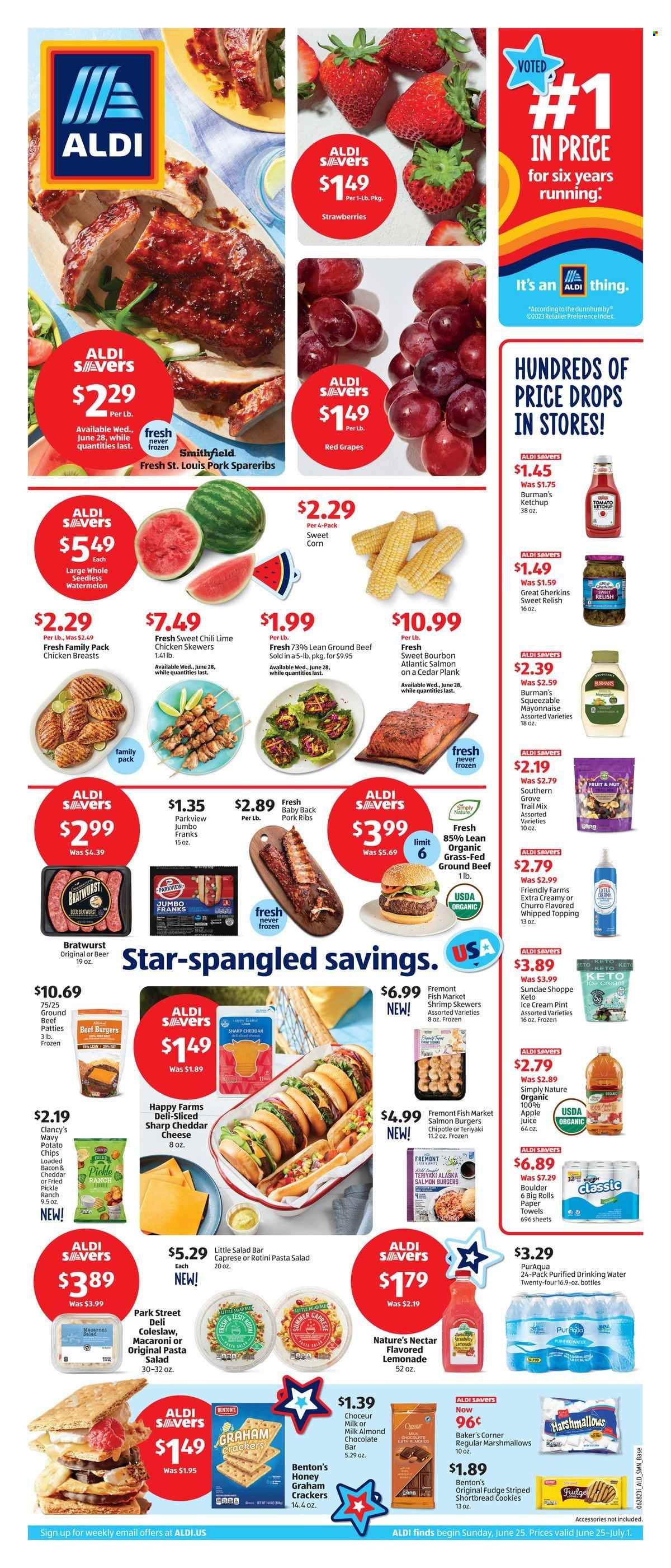 ALDI ad - 06/25/2023 - 07/01/2023. Page 1