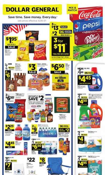Dollar General Flyer - 06/25/2023 - 07/01/2023.