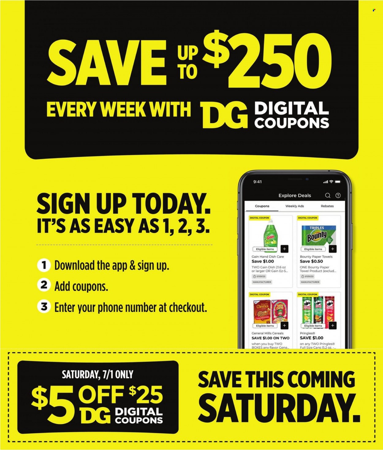 Dollar General ad - 06/25/2023 - 07/01/2023. Page 3