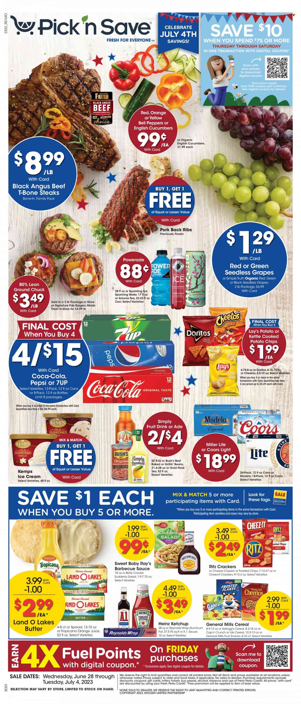 Pick ‘n Save ad - 06/28/2023 - 07/04/2023. Page 1