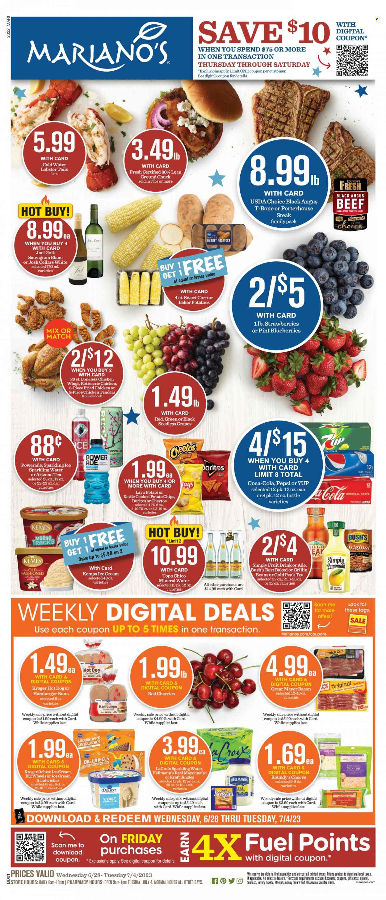 Mariano’s ad - 06/28/2023 - 07/04/2023. Page 1