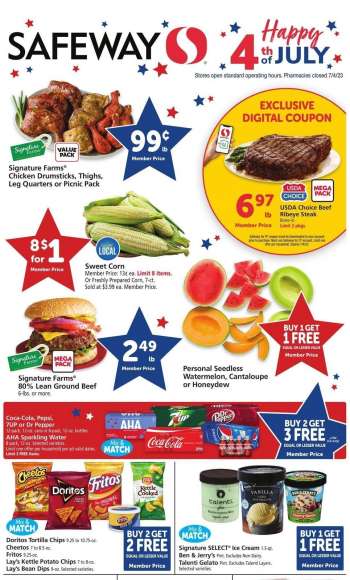 Safeway Flyer - 06/28/2023 - 07/04/2023.