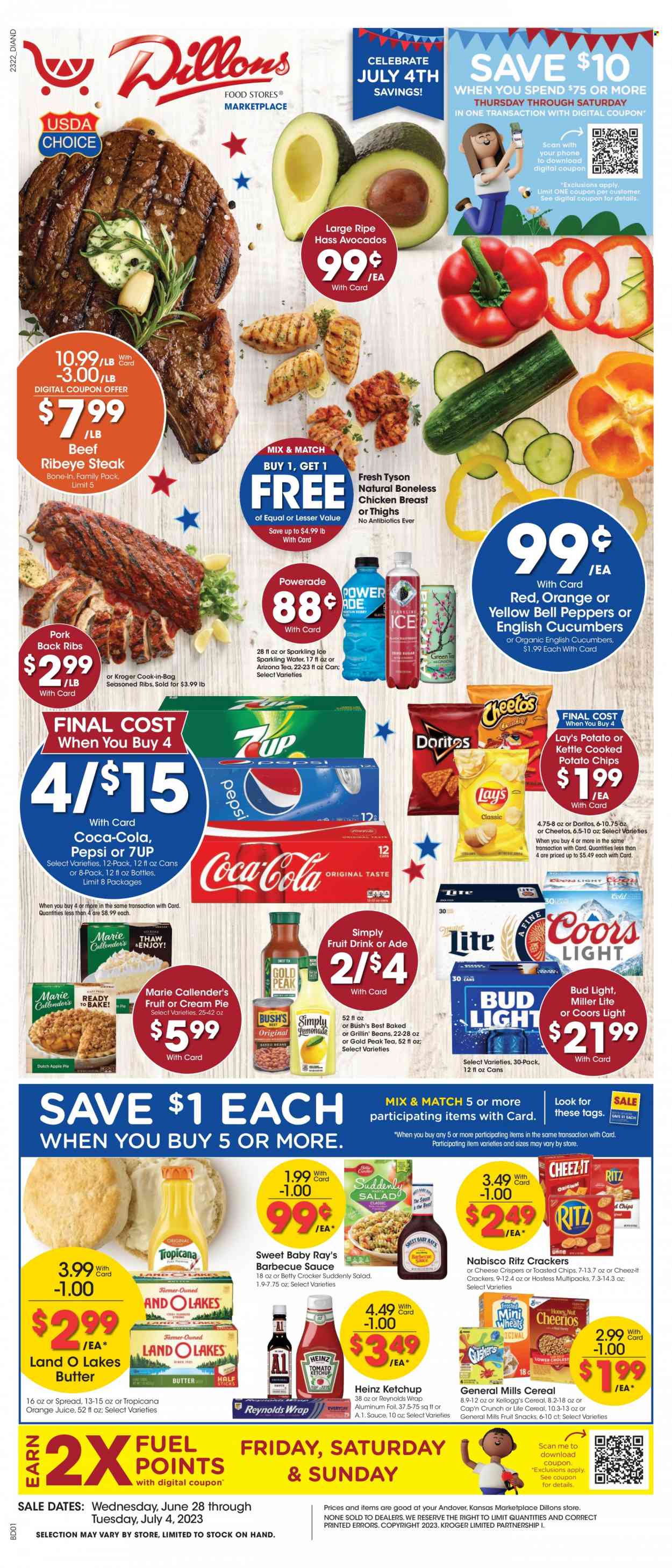 Dillons ad - 06/28/2023 - 07/04/2023. Page 1