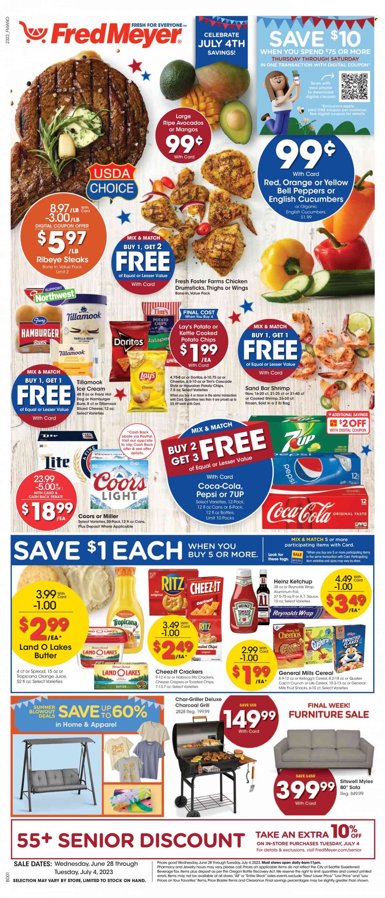 Fred Meyer ad - 06/28/2023 - 07/04/2023. Page 1