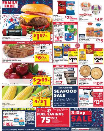Family Fare Flyer - 06/25/2023 - 07/01/2023.