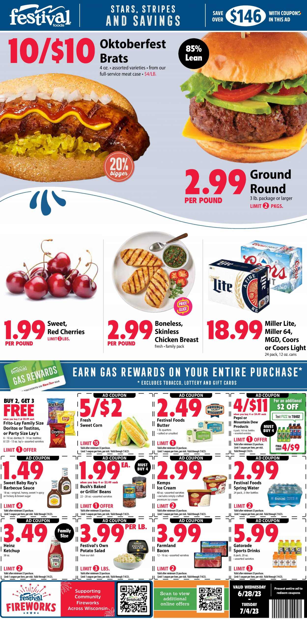 Festival Foods ad - 06/28/2023 - 07/04/2023. Page 1
