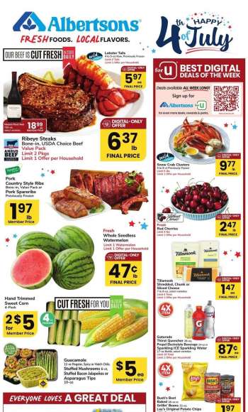 Albertsons Flyer - 06/28/2023 - 07/04/2023.