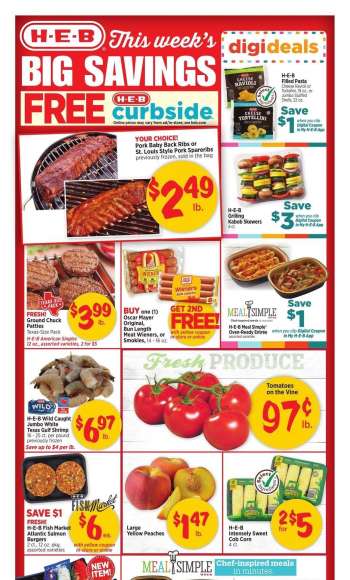 H-E-B Flyer - 06/28/2023 - 07/04/2023.
