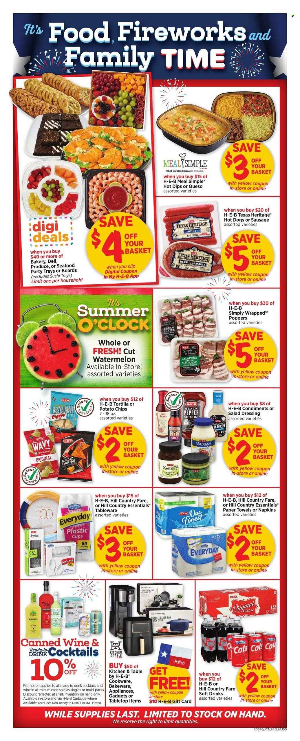 H-E-B ad - 06/28/2023 - 07/04/2023. Page 3