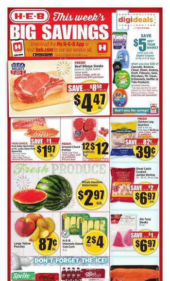 H-E-B Flyer - 06/28/2023 - 07/04/2023.