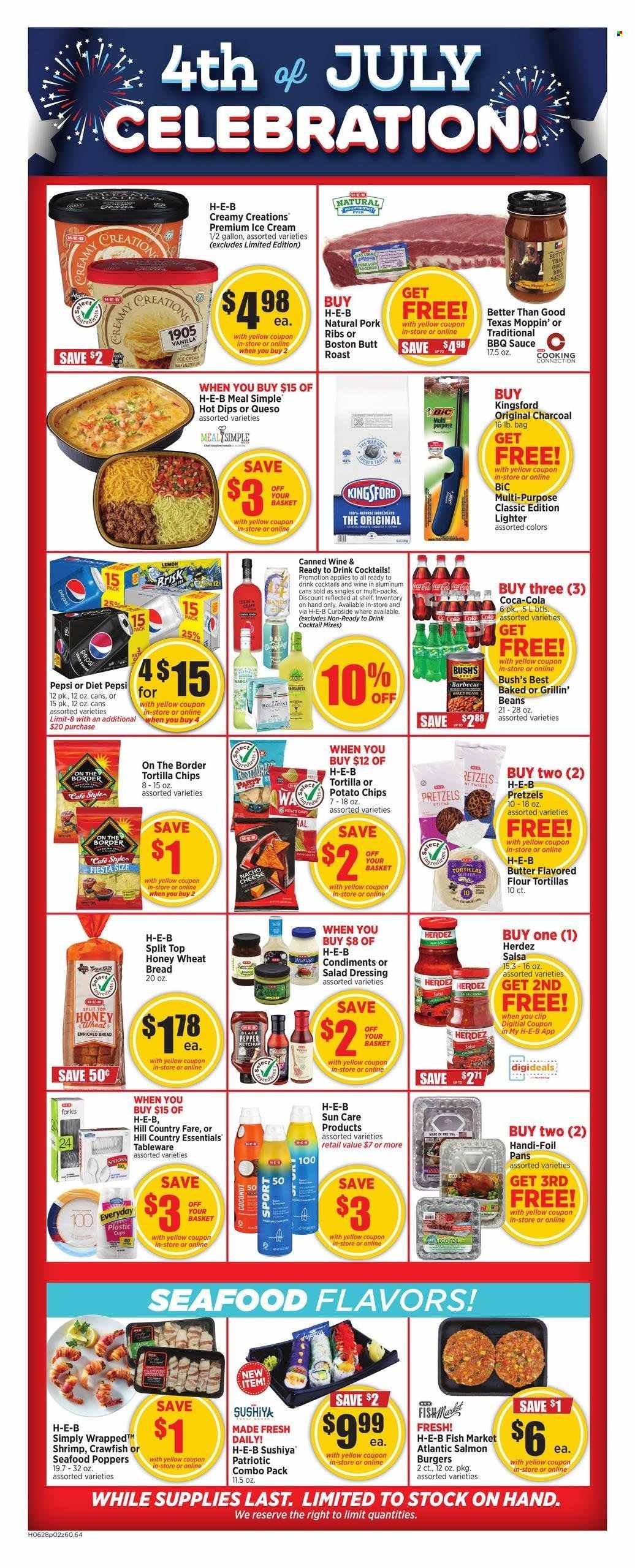 H-E-B ad - 06/28/2023 - 07/04/2023. Page 2