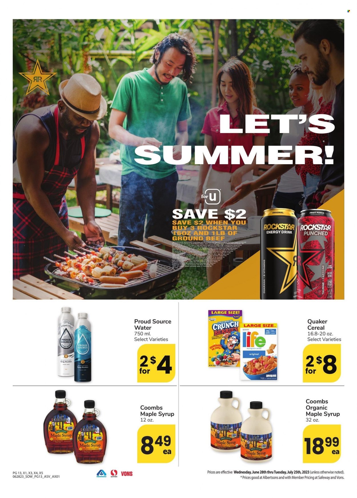 Albertsons ad - 06/28/2023 - 07/25/2023. Page 13