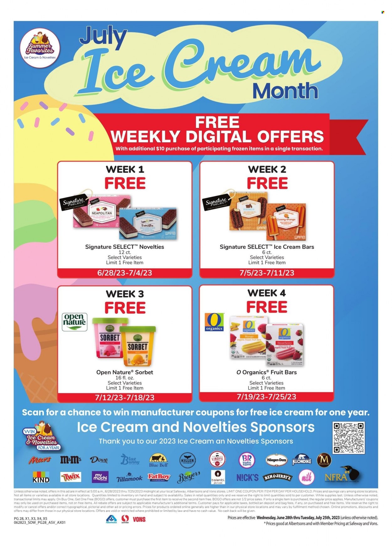 Albertsons ad - 06/28/2023 - 07/25/2023. Page 28