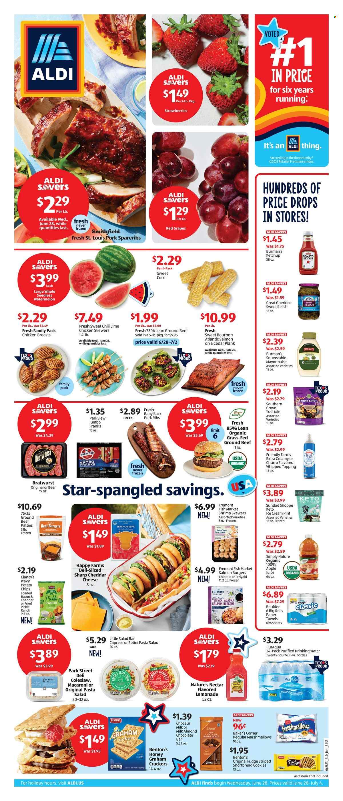 ALDI ad - 06/28/2023 - 07/04/2023. Page 1