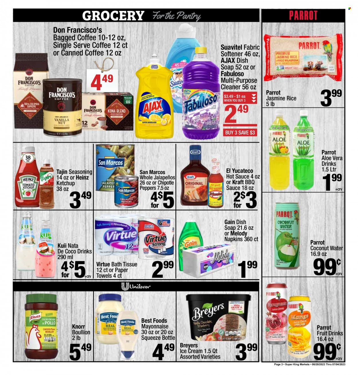 Super King Markets ad - 06/28/2023 - 07/04/2023. Page 3