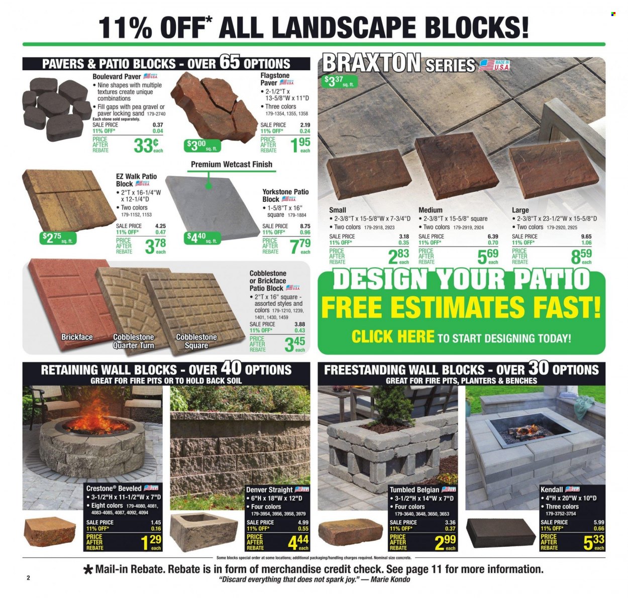 Menards ad - 06/27/2023 - 07/09/2023. Page 2