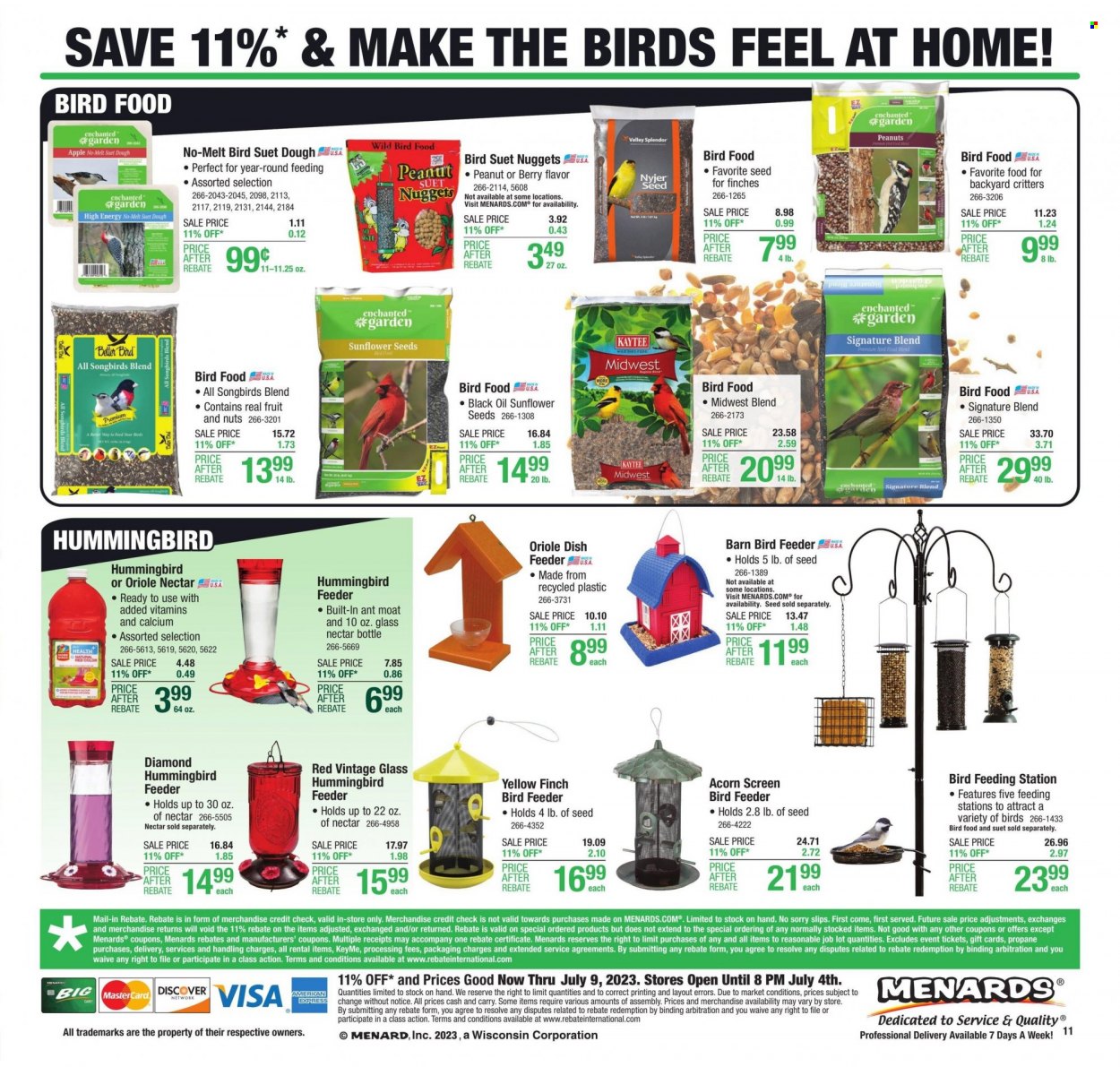 Menards ad - 06/27/2023 - 07/09/2023. Page 21
