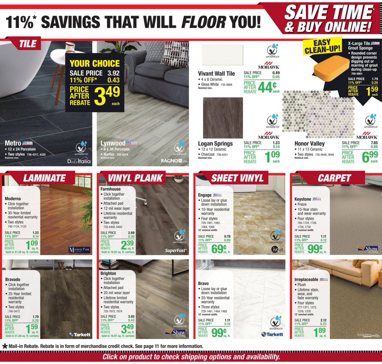 Menards ad - 06/27/2023 - 07/09/2023. Page 24