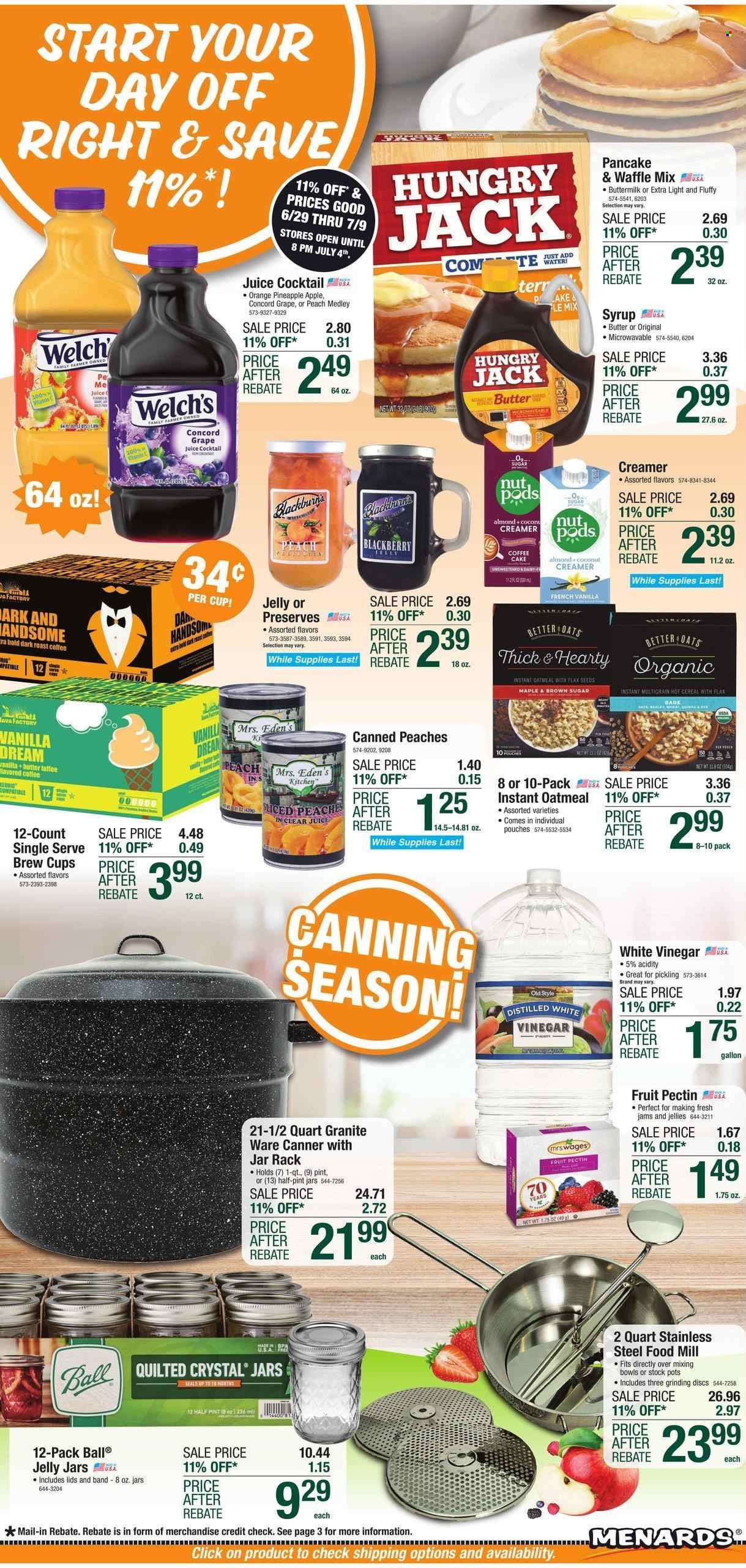 Menards ad - 06/28/2023 - 07/09/2023. Page 1