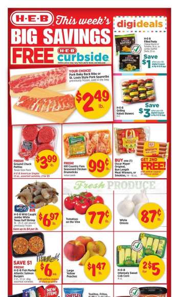 H-E-B Flyer - 06/28/2023 - 07/04/2023.