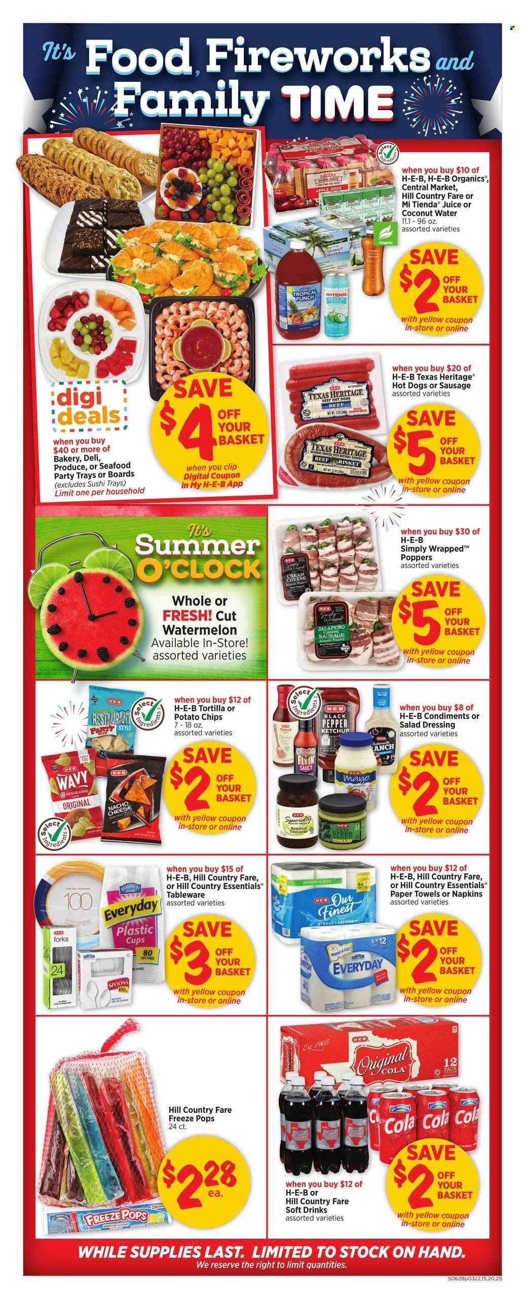 H-E-B ad - 06/28/2023 - 07/04/2023. Page 3